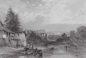 Australia: Sydney (kaiverrus): The Old Tank Stream, Sydney (kaiverrus) tekijältä Samuel (after) Prout