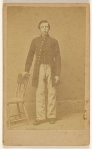 [Tunnistamaton konfederaatiosotilas, seisoo] tekijältä Samuel A. Cooley
