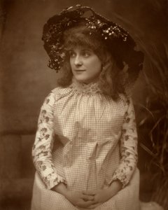 Minnie Palmer, yhdysvaltalainen näyttelijä, 1884 tekijältä Samuel A Walker
