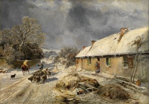 Burnsin mökki, Alloway tekijältä Samuel Bough