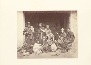Darjeeling; Bhootea- ja nepalilaisryhmä tekijältä Samuel Bourne