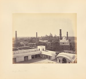 Lahore: Näkymä linnoituksen palatsista tekijältä Samuel Bourne