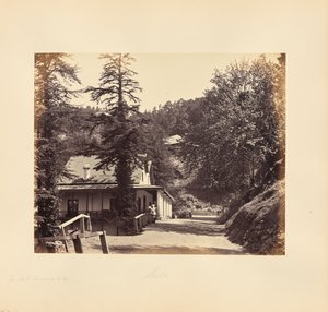 Simla; The Mall, Combermere Ridge tekijältä Samuel Bourne