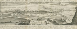 Burton-upon-Trent Bridge and Town: kaiverrus, nd [1696-1779] (painettu)
