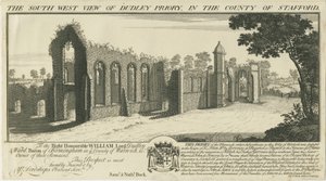 Dudley Priory: kaiverrus tekijältä Samuel Buck