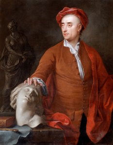John Michael Rysbrackin muotokuva, oletettu 1700-luvulta.