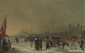 Frost on Thames tekijältä Samuel Collings