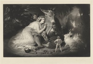 Kesäyön unelma tekijältä Samuel Cousins after Sir Edwin Landseer