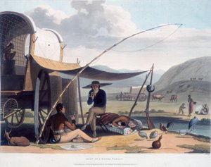 Buurien perheen pysähdys tekijältä Samuel Daniell