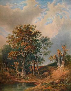 Maisema, 1847 tekijältä Samuel David Colkett
