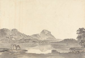 Figuurit järven rannalla tekijältä Samuel Davis