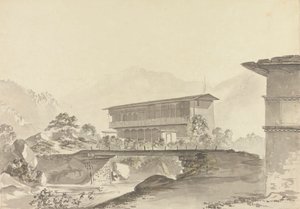 Lähellä Tassisudonia [Tashicho Dzong] tekijältä Samuel Davis