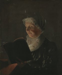 Kynttilänvalossa, noin 1820 (öljy kankaalle, puulle kiinnitetty).