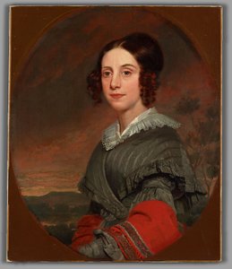 Cornelia Ann Hillhouse (o.s. Cornelia Ann Lawrence, 1802-1874) tekijältä Samuel Finley Breese Morse