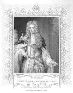 Thomas Osbornen muotokuva, kaiverrus (bw-kuva)