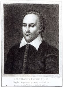 Muotokuva Richard Burbadgesta (1573-1619) tekijältä Samuel Harding