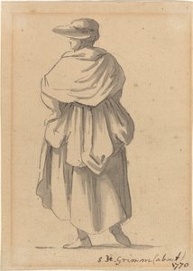 Talonpojan nainen tekijältä Samuel Hieronymus Grimm
