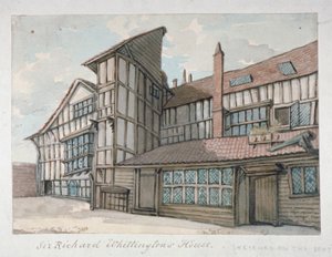 Sir Richard Whittingtonin talo, Milton Street, Lontoo, 1800
