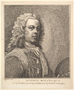 William Hogarth, Omakuva, 1785.