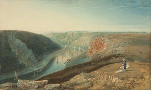 Avon Observatory Hillistä, n. 1825 tekijältä Samuel Jackson