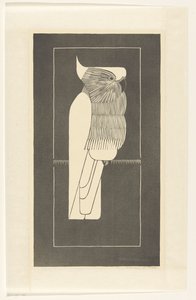 Kroonkaketoe (alkuperäinen nimi) tekijältä Samuel Jessurun de Mesquita (signed by artist)