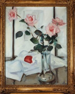 Kuningatar Elizabeth Roses, n. 1918 tekijältä Samuel John Peploe