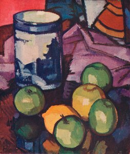 Asetelma, vuodelta 1919 tekijältä Samuel John Peploe
