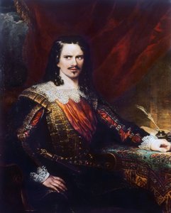 Charles John Keanin (1811-1868), englantilaisen ohjaajan ja teatterijohtajan muotokuva, Samuel John Stump (kuoli vuonna 1863) öljy kankaalle
