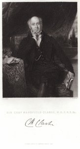Sir Charles Mansfield Clarken muotokuva