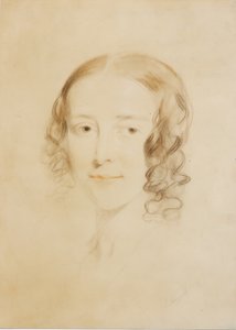 Frances Elizabeth Dickens (Fanny Burnett), 1836 (pastelli & värikynä paperille)