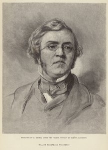 William Makepeace Thackerayn muotokuva