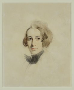 Alustava luonnos Charles Dickensistä, 1837