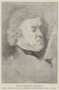 William Makepeace Thackeray tekijältä Samuel Lawrence