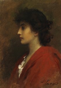 Venetsialainen tyttö tekijältä Samuel Luke Fildes