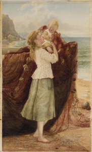 Kalastajan lapset, 1881 tekijältä Samuel McCloy