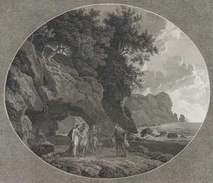 Myrsky, näytös I: Ferdinand ja Miranda, 1788.