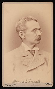 John James Ingallsin muotokuva 1833-1900, 1876-1880.
