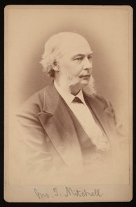 John T. Mitchellin muotokuva, vuosien 1876 ja 1880 välillä.