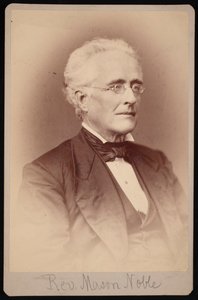 Pastori Mason Noblen muotokuva 1809-1881, 1876-1880.