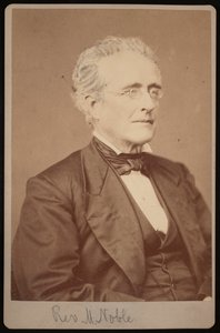 Pastori Mason Noblen muotokuva 1809-1881, 1876-1880.