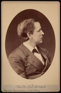 Pastori Samuel Swain Mitchellin muotokuva 1839-1919, 1876-1880.