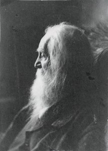 Walt Whitman Camdenissa, N.J., n. 1891. tekijältä Samuel Murray