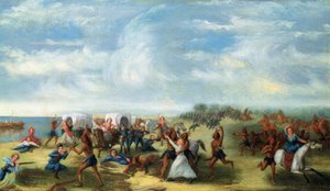 Fort Dearbornin verilöyly 15. elokuuta 1812 tekijältä Samuel Page