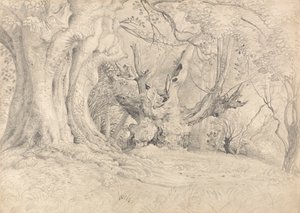 Ancient Trees, Lullingstone Park tekijältä Samuel Palmer
