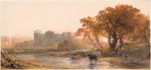 Ilta Italiassa – Deserted Villa tekijältä Samuel Palmer