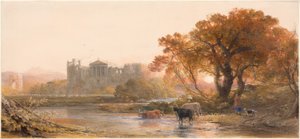 Ilta Italiassa – Deserted Villa tekijältä Samuel Palmer