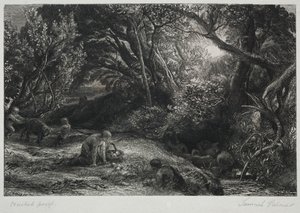 Elämän aamu tekijältä Samuel Palmer