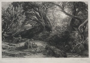 Elämän aamu tekijältä Samuel Palmer