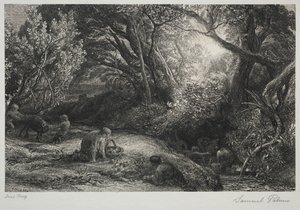 Elämän aamu tekijältä Samuel Palmer