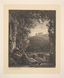 Nukkuva paimen, aikainen aamu, 1857.
